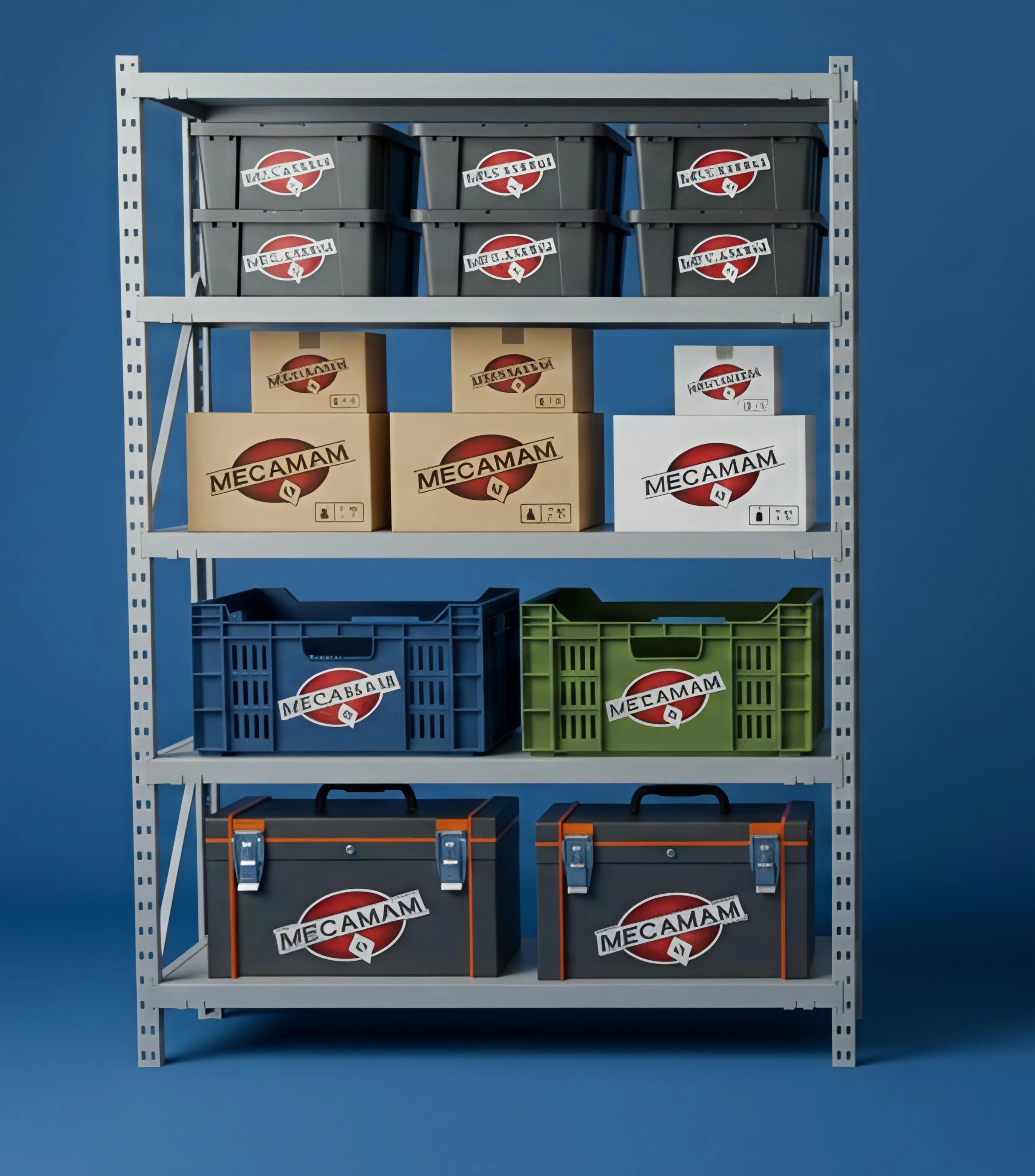 Ejemplo de Estantería E40 con carga